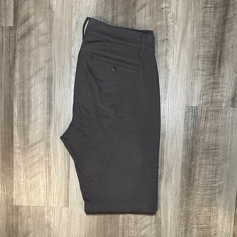 PAIGE Stafford Trouser Tapered Leg Rocket Charcoal Pants - 32